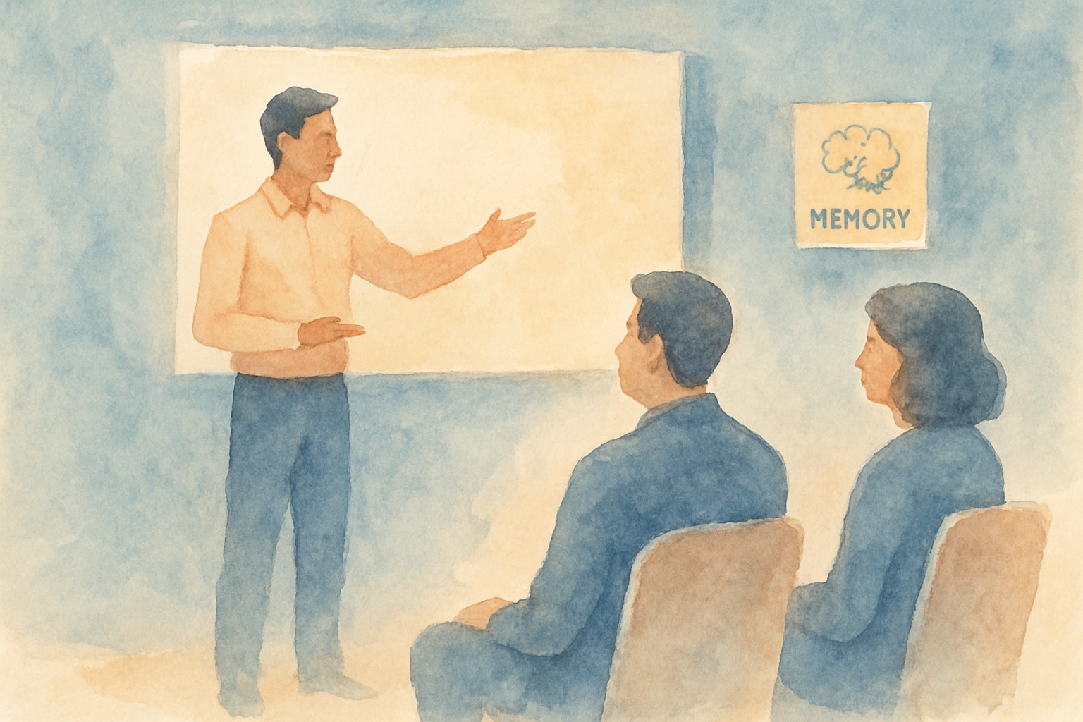 AI agent memory architecture with semantic search vectors