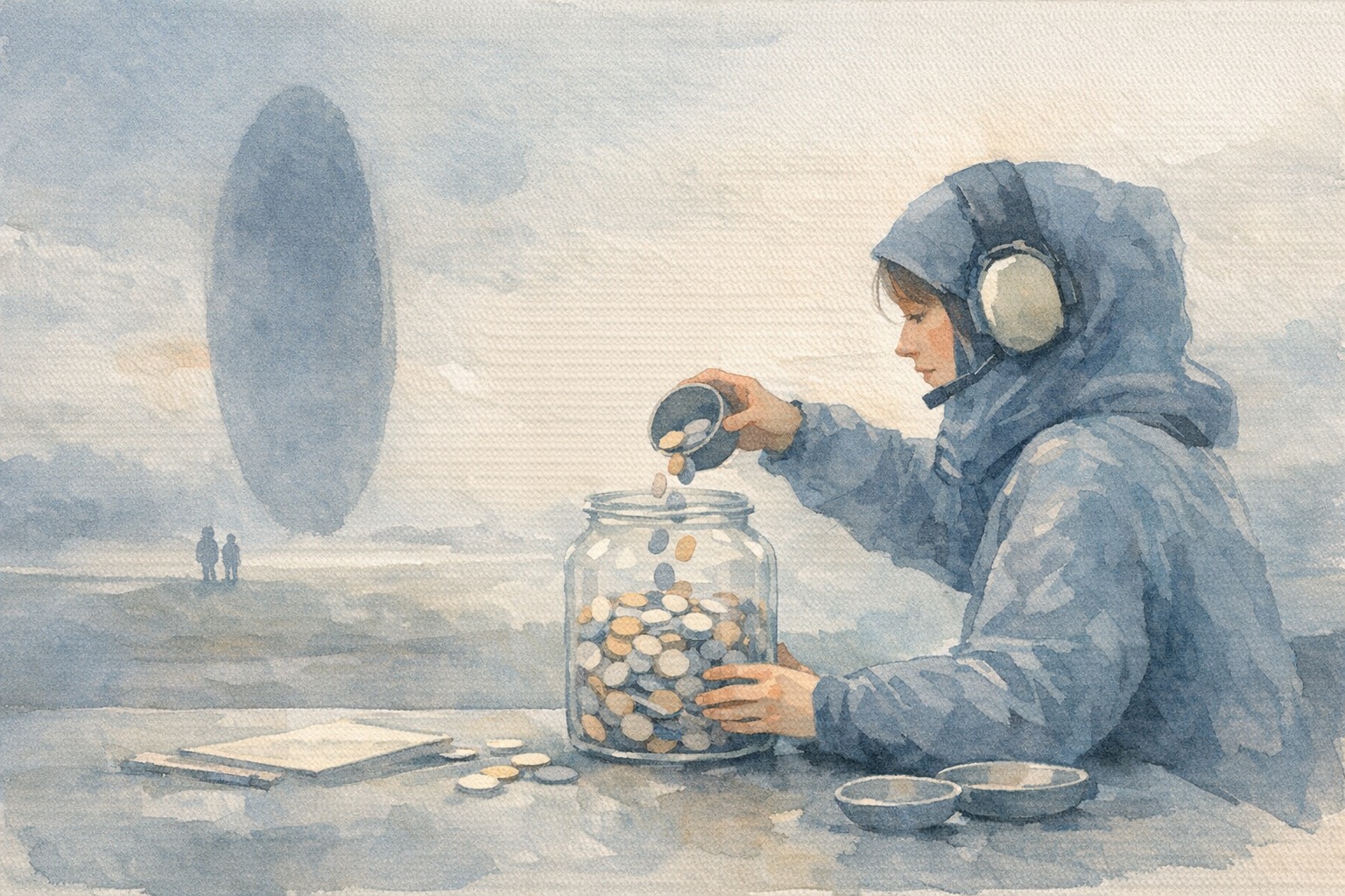 Visualization of an AI agent context window filling up with system prompts, tool definitions, and conversation history