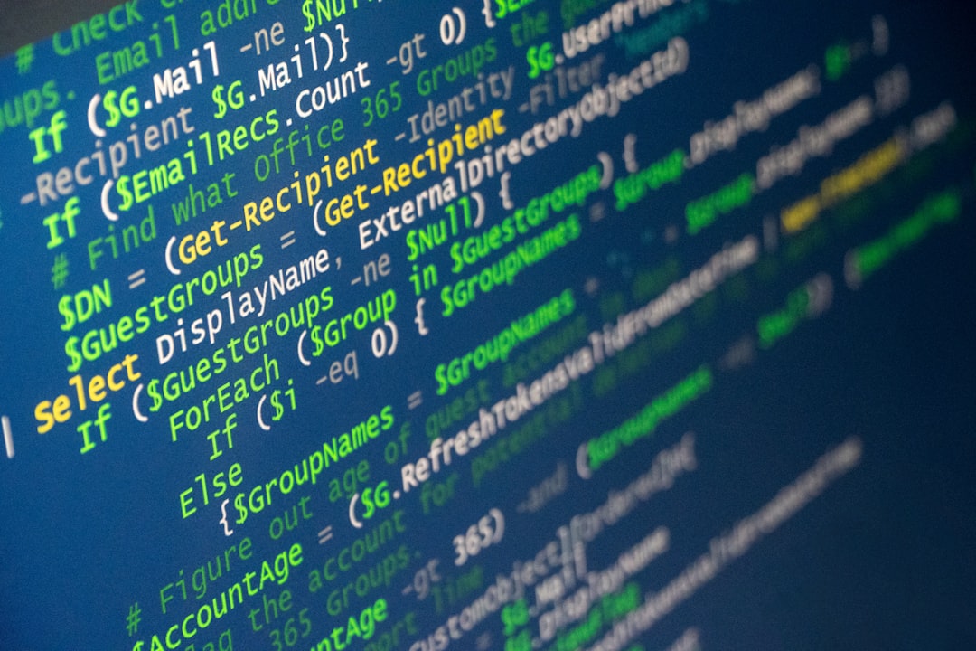 Code on a computer screen. - Photo by Rob Wingate on Unsplash